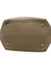 DeMellier Beige Leather Snap Detail Magnetic Snap Closure Removable Strap Bag Beige / Midi