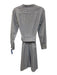 J. Crew Size 4 Blue & White Cotton Striped Long Sleeve Button Front Dress Blue & White / 4
