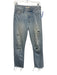 Madewell Size 25 Light Wash Cotton Distressed High Rise Straight Leg Jeans Light Wash / 25