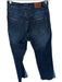 Anine Bing Size 28 Dark Wash Cotton Blend High Waist Wide Leg Raw Hem Jeans Dark Wash / 28