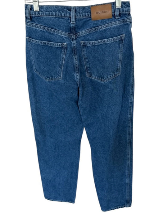 DL1961 Size 26 Dark Wash Cotton High Waist Straight Leg Jeans Dark Wash / 26