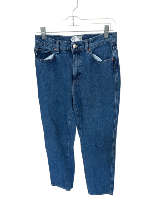 DL1961 Size 26 Dark Wash Cotton High Waist Straight Leg Jeans Dark Wash / 26