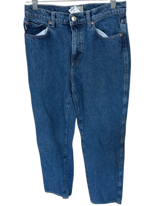 DL1961 Size 26 Dark Wash Cotton High Waist Straight Leg Jeans Dark Wash / 26