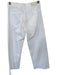 Pistola Size 26 White Cotton High Waist Wide Leg Raw Hem Jeans White / 26