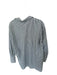 Free People Size XS Green & White Cotton Long Sleeve Striped Button Down Top Green & White / XS