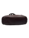 Coach Maroon Purple Leather Two Handle Zip Pocket Magnetic Snap Closure Bag Maroon Purple