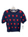 & Other Stories Size Small Navy, Red, White Viscose Blend Strawberry Sweater Navy, Red, White / Small