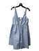 Mare Mare Size M Cloud Blue Cotton Strap Shoulder S Hook Clasp Side Zip Jumpsuit Cloud Blue / M
