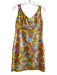 Kate Spade Size 6 Yellow, Pink & Multi Cotton Lined Spangles Floral Dress Yellow, Pink & Multi / 6