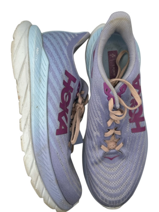 Hoka Shoe Size 9 purple & pink Canvas Athletic Sneakers purple & pink / 9