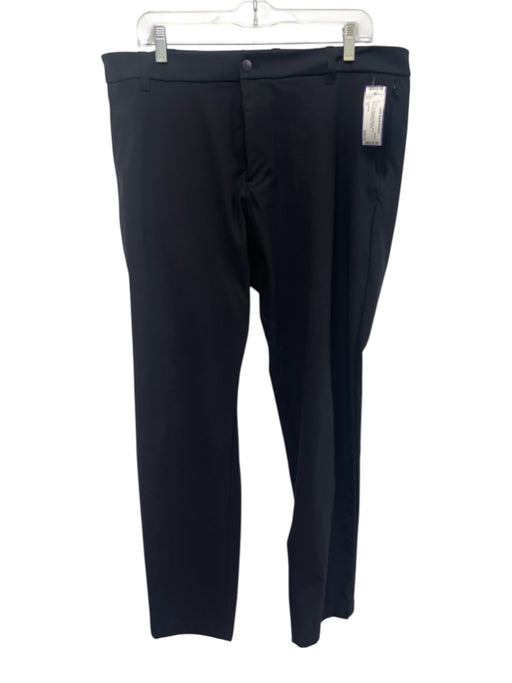Lululemon Size 36 Black Polyester Blend Solid Athleisure Men's Pants Black / 36