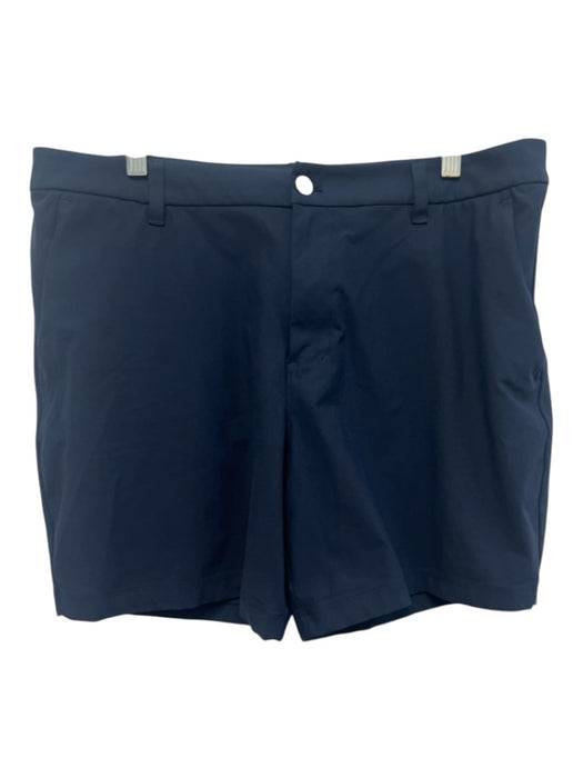 Lululemon Size 36 Navy Blue Solid Athleisure Men's Shorts Navy Blue / 36