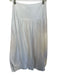 Kaiia Size 2 White Cotton Side Zip Maxi Skirt White / 2