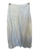 Kaiia Size 2 White Cotton Side Zip Maxi Skirt White / 2