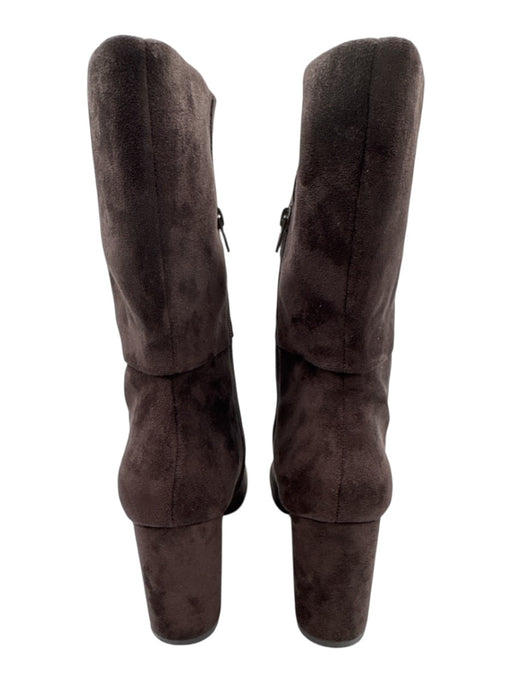 Charles by Charles David Shoe Size 9 Dark Brown Leather Upper Almond Toe Boots Dark Brown / 9