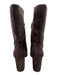 Charles by Charles David Shoe Size 9 Dark Brown Leather Upper Almond Toe Boots Dark Brown / 9