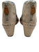 Gentle Souls Shoe Size 8.5 Taupe Leather Upper open toe Strappy Wedge Espadrille Taupe / 8.5