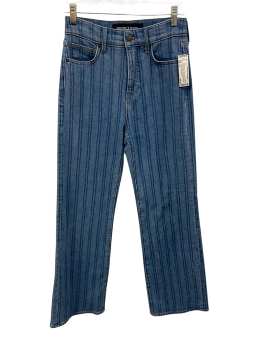 Veronica Beard Jeans Size 25 Medium Wash Cotton Denim Zip Fly High Rise Jeans Medium Wash / 25