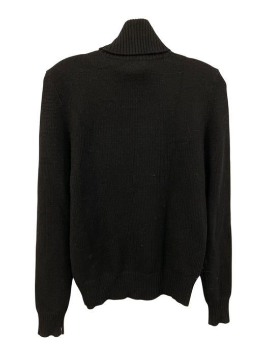 Ralph Lauren Blue Size L Black, Brown, Red Wool & Cashmere Turtleneck Sweater Black, Brown, Red / L