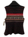 Ralph Lauren Blue Size L Black, Red, Multi Wool & Cashmere Sleeveless Vest Black, Red, Multi / L