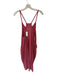 FP Movement Size XS Berry Pockets Spaghetti Strap Back Zip Athletic Jumper Berry / XS