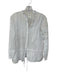 Maison De Soil Size Est S White Cotton Long Sleeve Lace Detail Button Up Top White / Est S