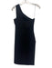 Likely Size 2 Black Polyester Blend One Shoulder Knee length Dress Black / 2