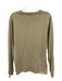 Kith Size XS Beige Cotton Solid T shirt Crew Men's Long Sleeve Shirt Beige / XS