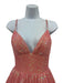 Sherri Hill Size 2 Pink Polyester Sleeveless Sequin Balloon Corset Back Gown Pink / 2