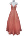 Sherri Hill Size 2 Pink Polyester Sleeveless Sequin Balloon Corset Back Gown Pink / 2