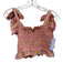 Love Shack Fancy Size S Pink & Multi Cotton Smocked Floral Above Knee Skirt Set Pink & Multi / S