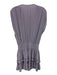 Ramy Brook Size Small Lavendar Polyester Smocked Waist Band Short Sleeve Dress Lavendar / Small