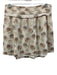 Zero Degrees Celsius Size Medium Cream, Pink, Gold Metallic Roses Mini Skirt Cream, Pink, Gold / Medium