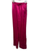 Koch Size XS Fushcia Polyester Long Sleeve Straight Leg Trouser Cropped Pant Set Fushcia / XS