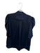 Ramy Brook Size M Navy Polyester Short Sleeve Button Down Cargo Pockets Top Navy / M