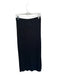 Sundays Size M Black Modal Blend Elastic Waist Ribbed Side Slit Maxi Skirt Black / M