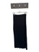 Sundays Size S Black Modal Blend Elastic Waist Ribbed Side Slit Maxi Skirt Black / S