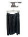 Zero Degrees Celsius Size M Black Vegan Leather High Waist Pleated Maxi Skirt Black / M