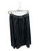 Zero Degrees Celsius Size M Black Vegan Leather High Waist Pleated Maxi Skirt Black / M