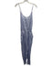 Overlover Size XS Light Blue Polyester Blend Spaghetti Strap Slim Jumpsuit Light Blue / XS