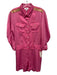 Koch Size S Pink Polyester 1/2 Balloon Sleeve 1/2 Button Collared Mini Romper Pink / S