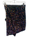IRO Size 34/  XS Blue, Orange & Black Polyester All Over Sequins Mini Skirt Blue, Orange & Black / 34/  XS