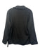 Monoplaza Size M Black Acrylic Blend 2 Buttons Patch Pocket Collar Lined Jacket Black / M