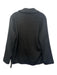 Monoplaza Size S Black Acrylic Blend 2 Buttons Patch Pocket Collar Lined Jacket Black / S