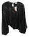 Nonchalant The Label Size XS Black Viscose Blend Dolman Sleeve Wide Sleeves Top Black / XS