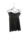 Shug! Size M Black & Gold Polyester Blend Halter Neck Metallic Babydoll Dress Black & Gold / M