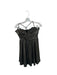 Shug! Size M Black & Gold Polyester Blend Halter Neck Metallic Babydoll Dress Black & Gold / M