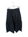 Shug! Size L Black Cotton High Waist Grid Textured Maxi Skirt Black / L