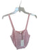 Loveshackfancy Size S Baby Pink Cotton Spaghetti Strap Pointelle Hearts Top Baby Pink / S