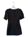 Shug! Size XS Black Polyester Short Balloon Sleeve Jaquard Flowers Short Dress Black / XS
